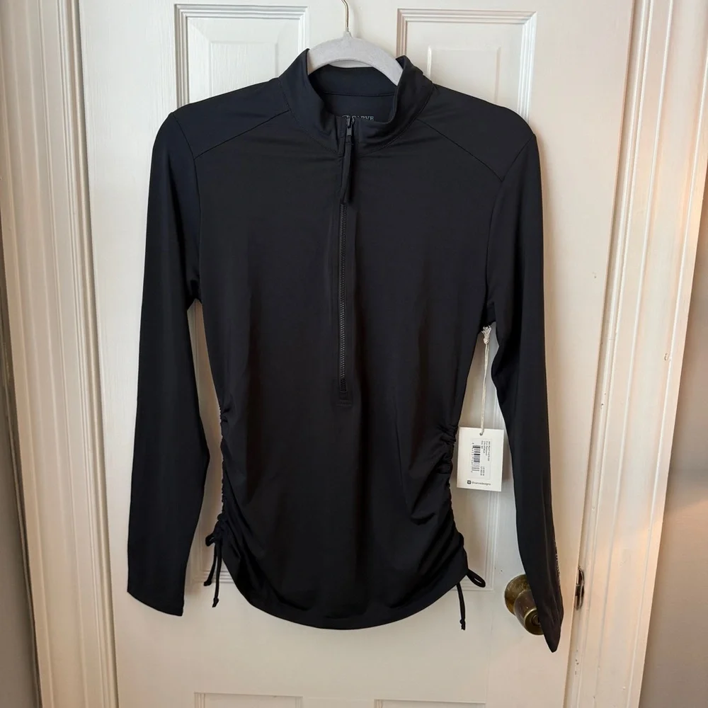 Carve Designs Black Cruz Rashguard | Small - Picture 3 of 8